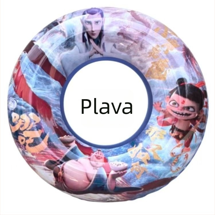 Dječji plivački prsten – Cartoon Nezha dizajn, otisnut uzorak, ekološki PVC, debljina PVC 17