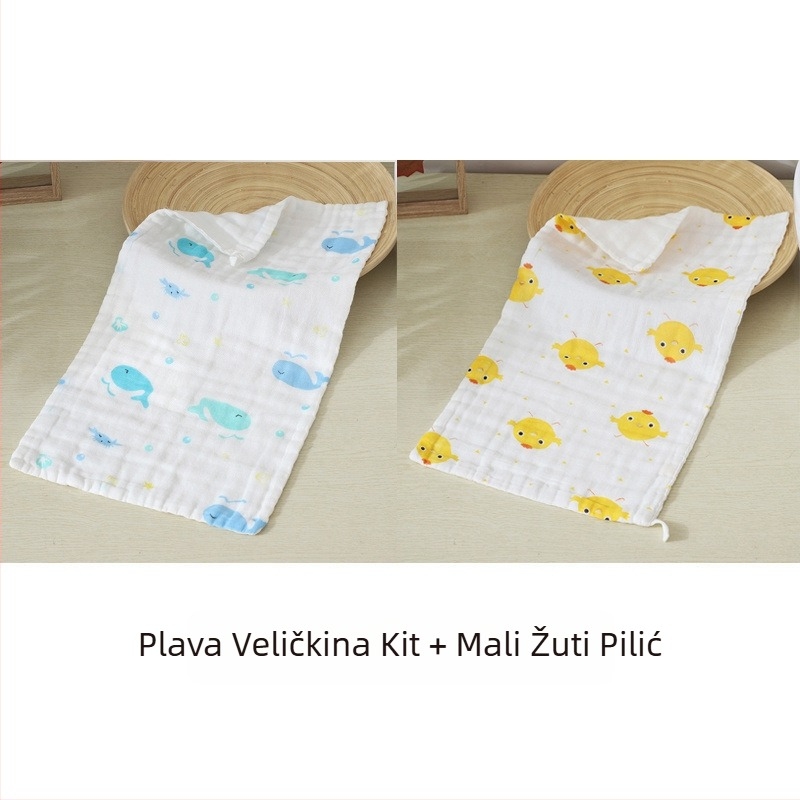 Dječji ručnik za lice, mali pravokutni gazasti ručnik, set od 60 komada, 200 g ili više, Značka Unique
