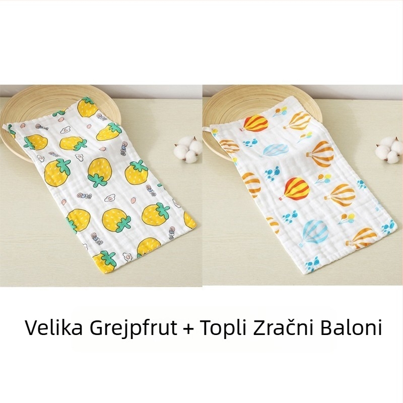 Dječji ručnik za lice, mali pravokutni gazasti ručnik, set od 60 komada, 200 g ili više, Značka Unique
