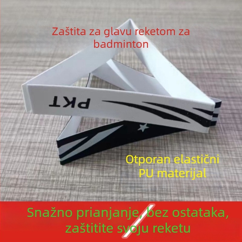 Zaštitni film za okvir teniske rekete – anti-ogrebotine, anti-sudaranje, štiti okvir od ljuštenja boje