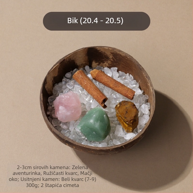 Kristalni difuzni kamen u zdjeli od kokosove ljuske za pohranu nakita i stolnu dekoraciju • Značka: Appen Crystal Crafts • Materijal: Kristal • Kategorija: Geometrija • Stil: Moderna jednostavnost • Pakiranje: PP vrećica