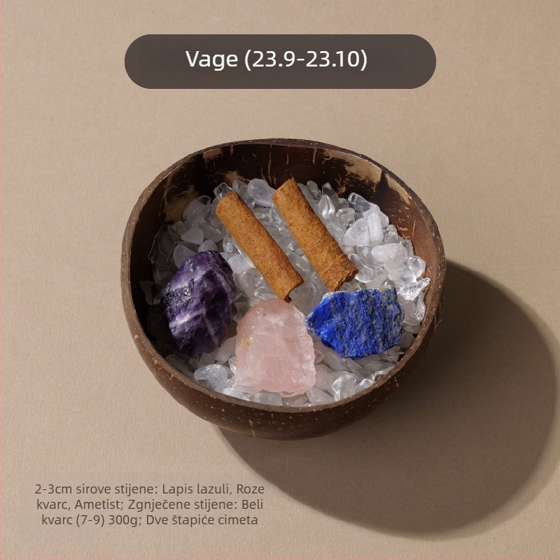Kristalni difuzni kamen u zdjeli od kokosove ljuske za pohranu nakita i stolnu dekoraciju • Značka: Appen Crystal Crafts • Materijal: Kristal • Kategorija: Geometrija • Stil: Moderna jednostavnost • Pakiranje: PP vrećica