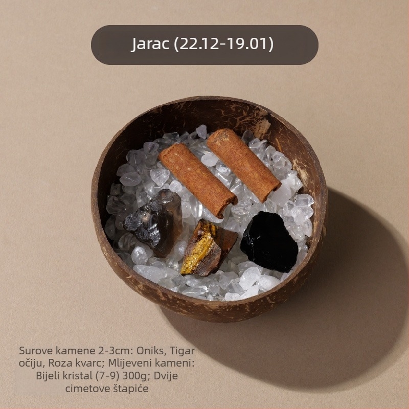 Kristalni difuzni kamen u zdjeli od kokosove ljuske za pohranu nakita i stolnu dekoraciju • Značka: Appen Crystal Crafts • Materijal: Kristal • Kategorija: Geometrija • Stil: Moderna jednostavnost • Pakiranje: PP vrećica