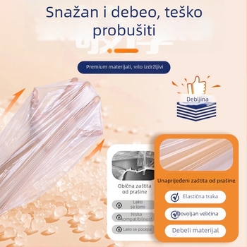 Jednokratni pokrov protiv prašine za kućanske uređaje, prozirni plastični pokrov, pogodan za rižovar, lonac i mikrovalnu pećnicu