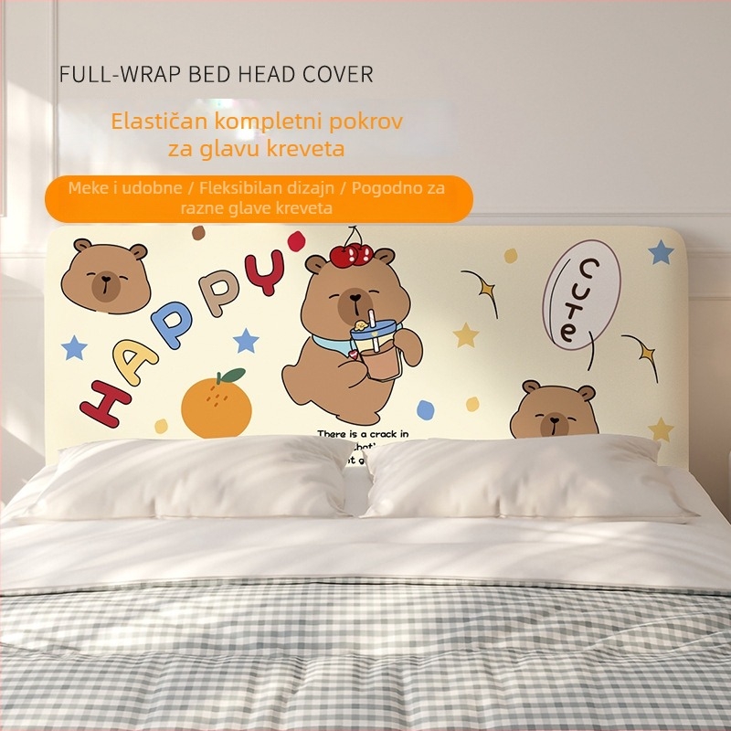 Vianna Cartoon navlaka za ploču kreveta – univerzalno potpuno pokriće, poliester CTZ4076