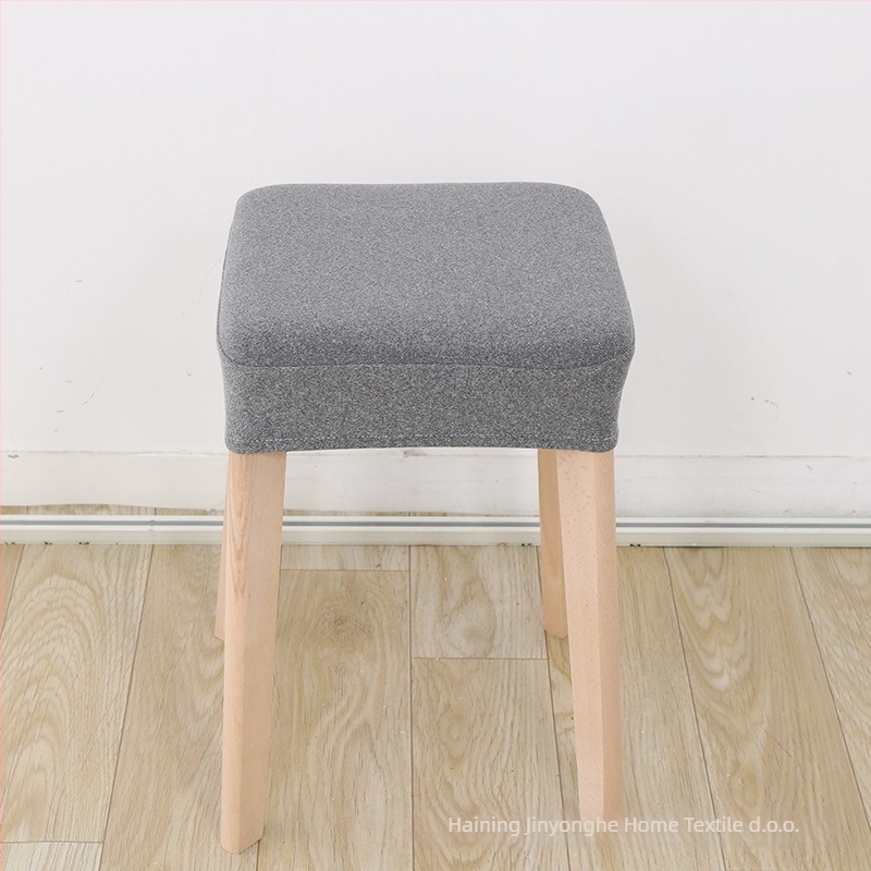 Navlaka za stolicu kvadratnog oblika – 100% poliester, protuklizna, otporna na habanje, moderan minimalistički stil