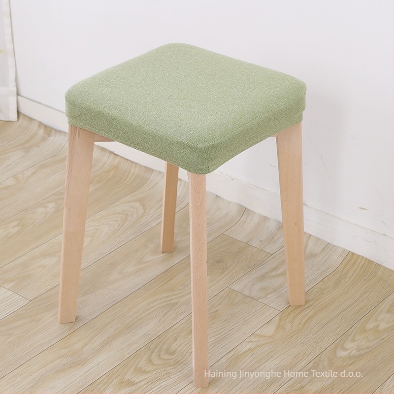 Navlaka za stolicu kvadratnog oblika – 100% poliester, protuklizna, otporna na habanje, moderan minimalistički stil