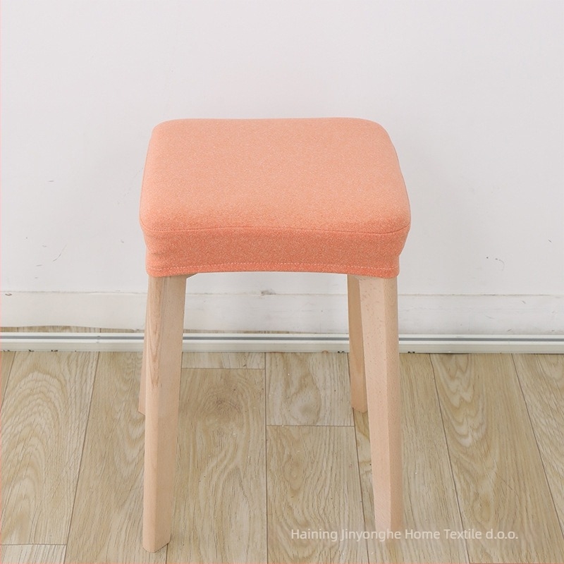 Navlaka za stolicu kvadratnog oblika – 100% poliester, protuklizna, otporna na habanje, moderan minimalistički stil