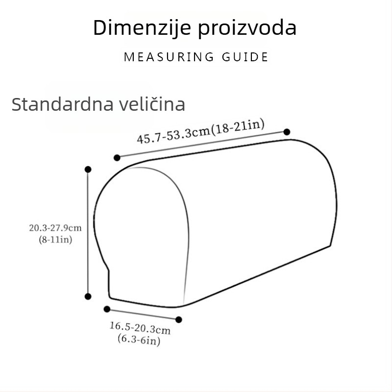 Navlaka za naslonjač – elastična, potpuno pokrivanje, debela, protuklizna, prilagodljiva, poliester 90%