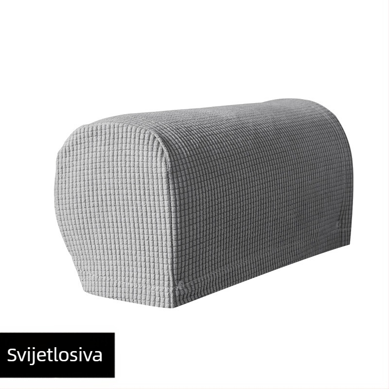 Navlaka za naslonjač – elastična, potpuno pokrivanje, debela, protuklizna, prilagodljiva, poliester 90%