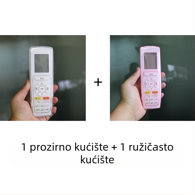Zaštitna maska za daljinski upravljač klima uređaja Gree - prozirno mekano kućište, Materijal: Silk flower; Glavni materijal: pamuk; Stil: opće namjene; Kod proizvoda: F98mm6jhjs5999