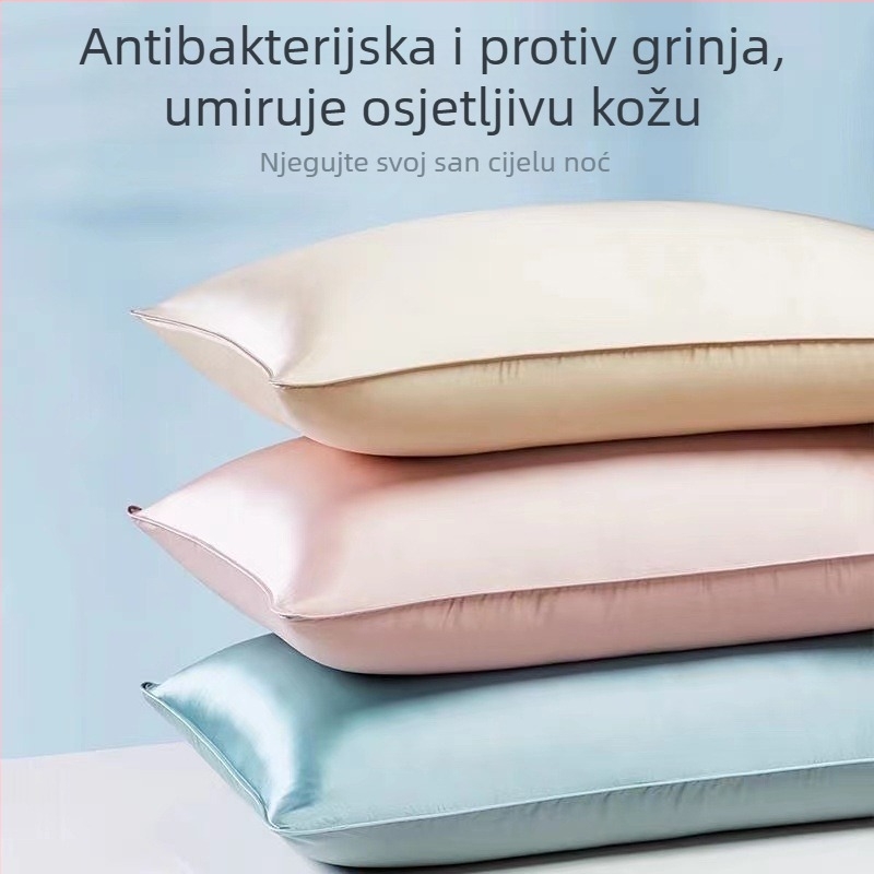 Jednobojna dvostruka svilena jastučnica za ljepotu – Ice Silk