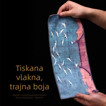 Čajna krpa – upijajuća, debela tkanina, za čajnu ceremoniju, porijeklo Dehua