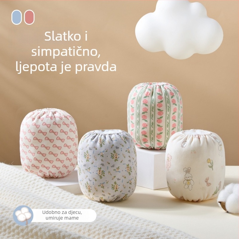 Dječje rukave od 100% pamuka, s Cartoon uzorkom, žvačkanje, protiv prljavštine, unisex, brend Blue Dad, za dob 0–8 godina (0–1, 1–3 i 3–8)