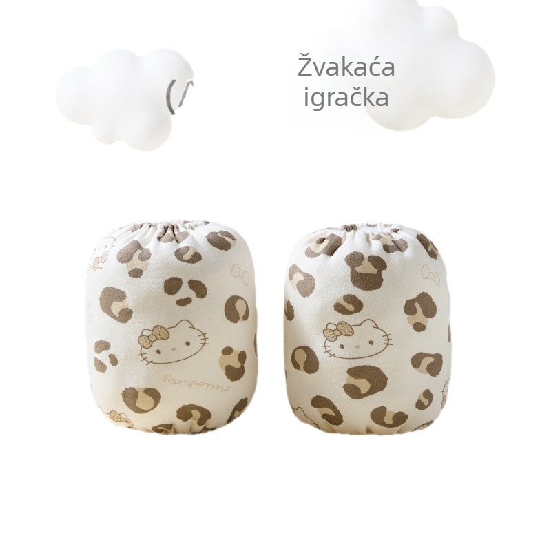 Dječje rukave od 100% pamuka, s Cartoon uzorkom, žvačkanje, protiv prljavštine, unisex, brend Blue Dad, za dob 0–8 godina (0–1, 1–3 i 3–8)