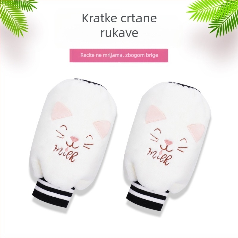 Navlake za rukave protiv prljavštine, 100% pamuk, japanski stil, uzorak crtani/Anime