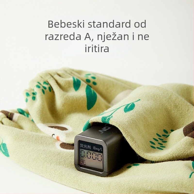 Dječje rukave od pamuka — protiv prljavštine, reljefni crtani uzorak, unisex, uzrast 0–8 godina
