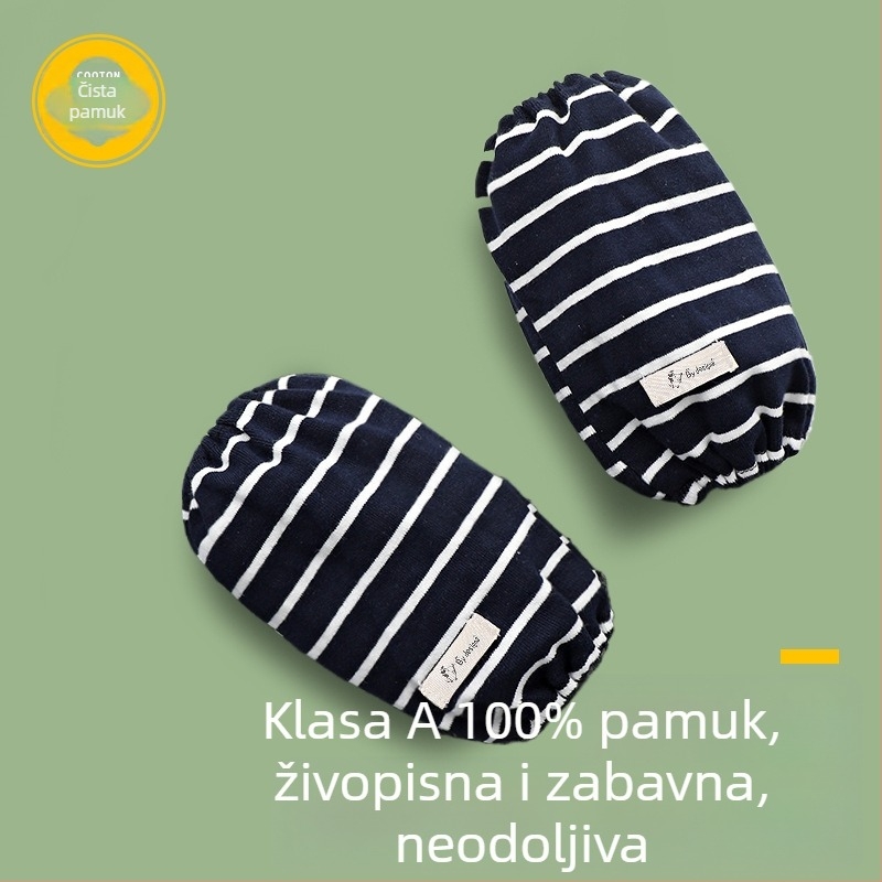 Dječji zaštitni rukavi od čistog pamuka, antiprljavost, prozračnost, jednobojni uzorak, tie-dye obrada
