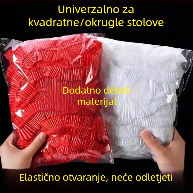 Jednokratni PE stolnjak, Jednobojni uzorak, Debljina 1, Podrijetlo Zhejiang