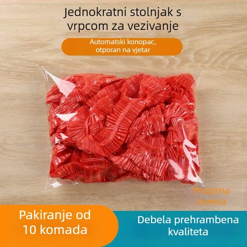Jednokratni PE stolnjak, Jednobojni uzorak, Debljina 1, Podrijetlo Zhejiang