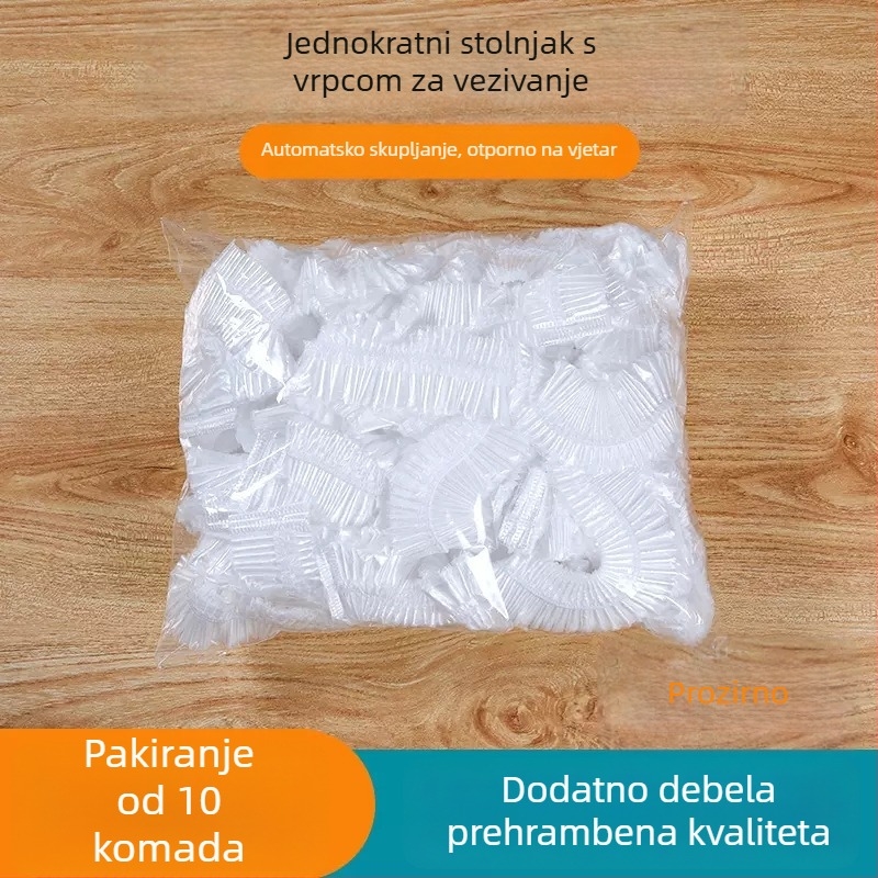 Jednokratni PE stolnjak, Jednobojni uzorak, Debljina 1, Podrijetlo Zhejiang