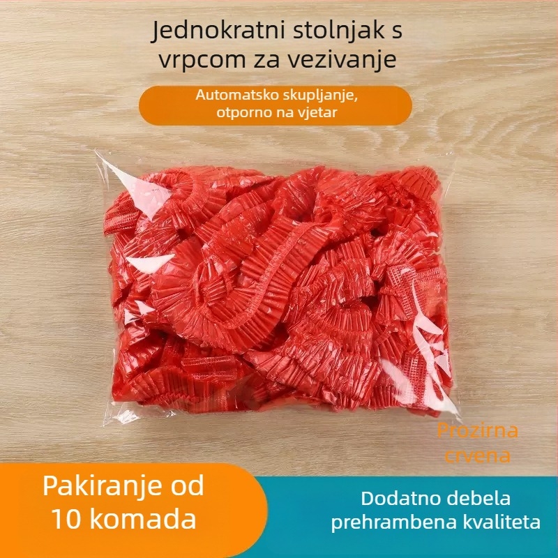 Jednokratni PE stolnjak, Jednobojni uzorak, Debljina 1, Podrijetlo Zhejiang