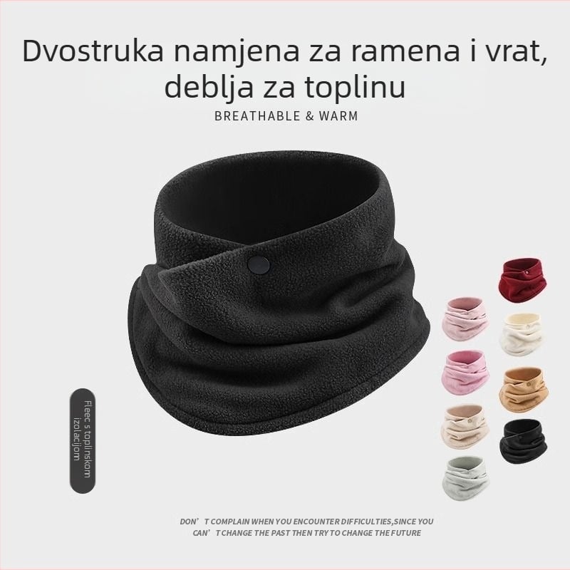 Maska za vožnju biciklom i šal za vrat za zaštitu od vjetra, grijanje lica i vrata, zaštita ušiju, poliester, za proljeće, izdanje ljeta 2021