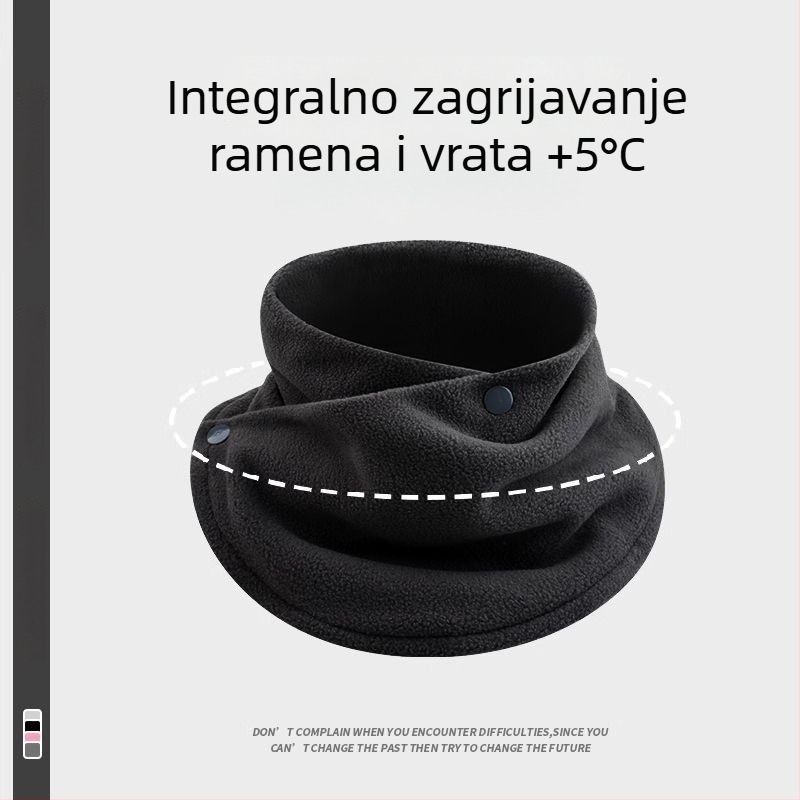 Maska za vožnju biciklom i šal za vrat za zaštitu od vjetra, grijanje lica i vrata, zaštita ušiju, poliester, za proljeće, izdanje ljeta 2021