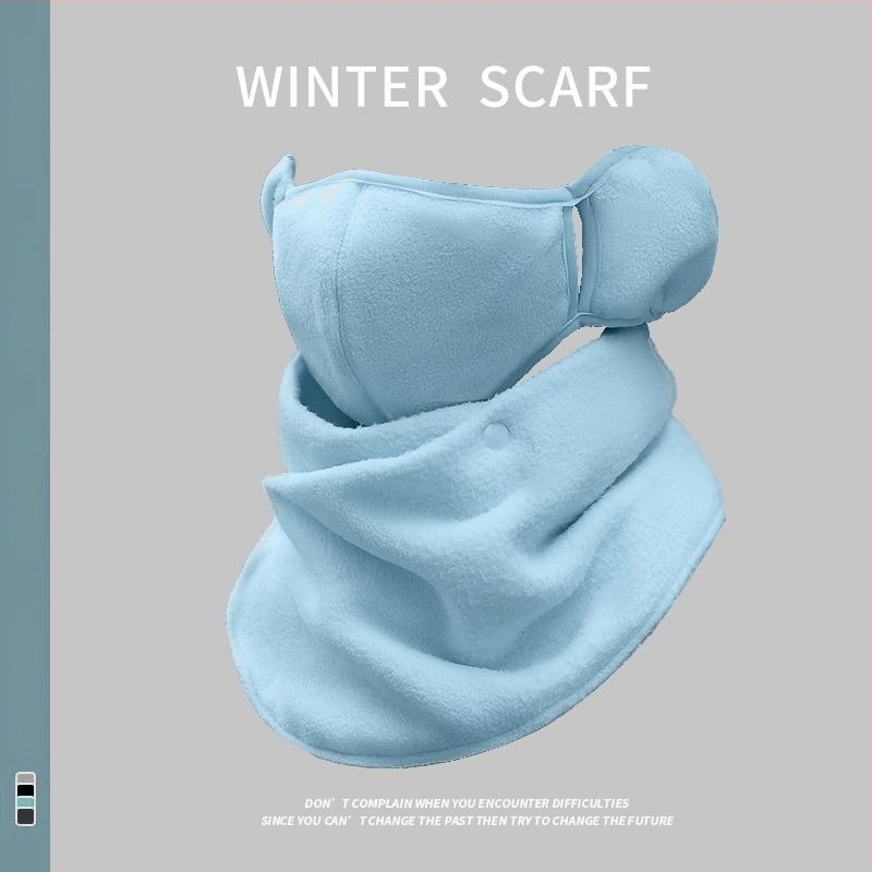 Maska za vožnju biciklom i šal za vrat za zaštitu od vjetra, grijanje lica i vrata, zaštita ušiju, poliester, za proljeće, izdanje ljeta 2021