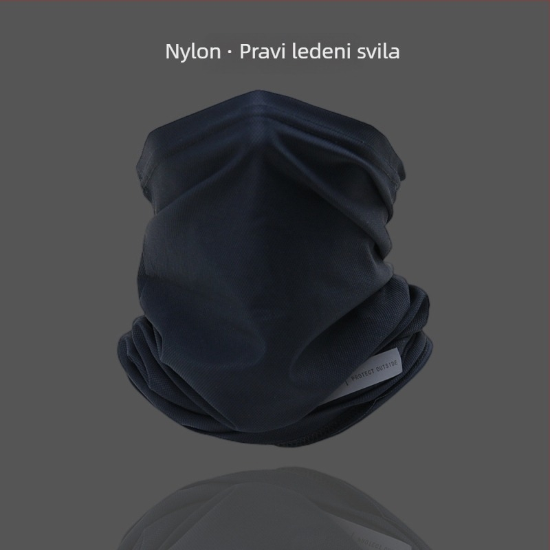 Ice Silk sun maska za cijelo lice – najlon, petlje za uši, zaštita vrata, za vožnju biciklom