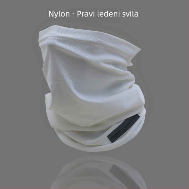 Ice Silk sun maska za cijelo lice – najlon, petlje za uši, zaštita vrata, za vožnju biciklom