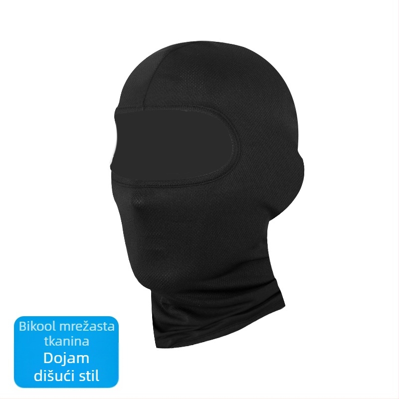 Maska za lice za vožnju, Unisex, Tkanina: Drugo, Broj artikla F97HMH5J555696