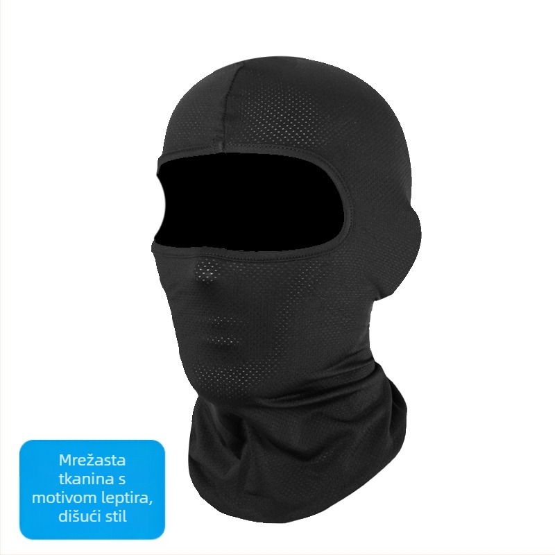 Maska za lice za vožnju, Unisex, Tkanina: Drugo, Broj artikla F97HMH5J555696