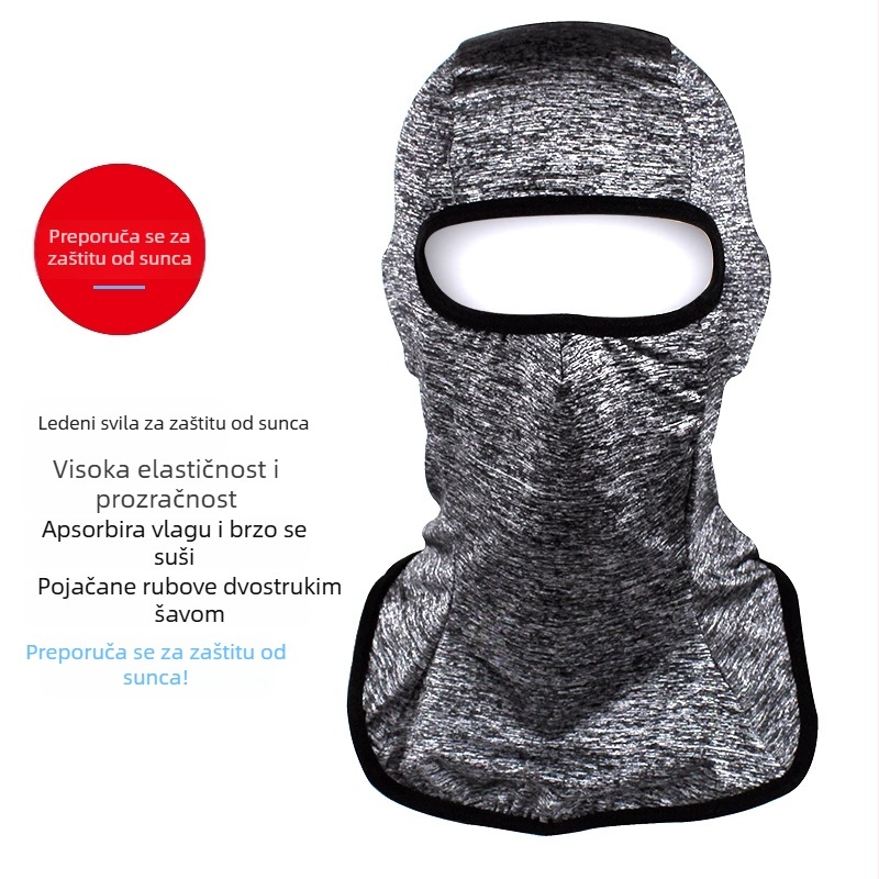 Maska za lice za vožnju, Unisex, Tkanina: Drugo, Broj artikla F97HMH5J555696