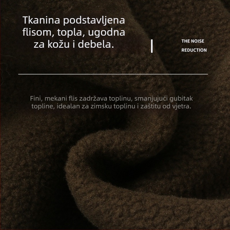 Maska za lice od polar fleece-a s kapuljačom za skijanje i biciklizam, topla zaštita od vjetra za jesen i zimu