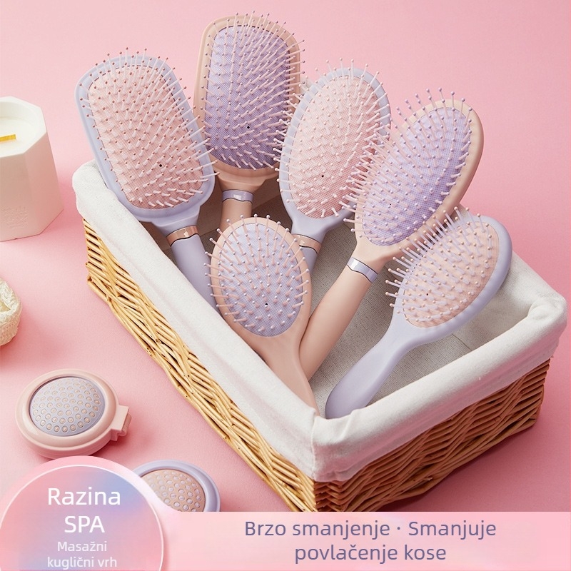 Xinle četka za kosu s zračnim jastučićem — ABS, masaža vlasišta, raščešljavanje i zaglađivanje