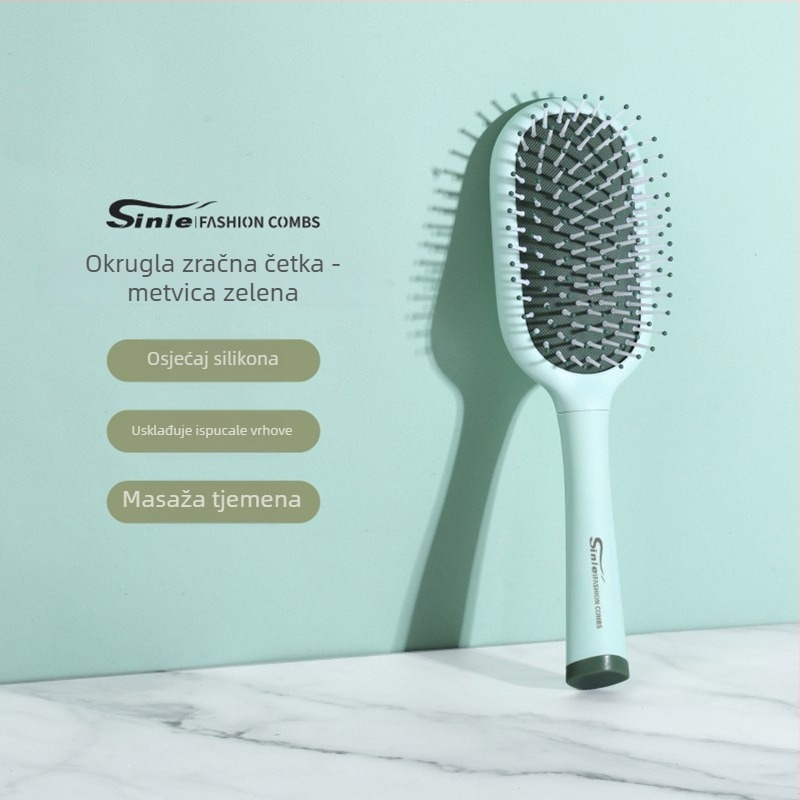 Xinle četka za kosu s zračnim jastučićem — ABS, masaža vlasišta, raščešljavanje i zaglađivanje