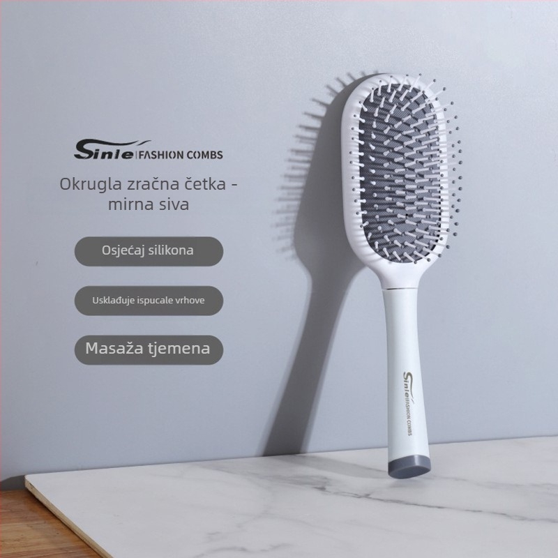 Xinle četka za kosu s zračnim jastučićem — ABS, masaža vlasišta, raščešljavanje i zaglađivanje