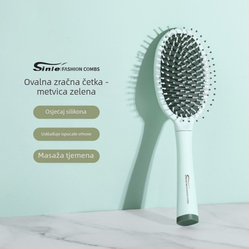 Xinle četka za kosu s zračnim jastučićem — ABS, masaža vlasišta, raščešljavanje i zaglađivanje