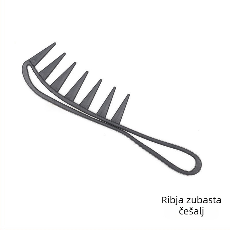 Set za njegu perike: otopina za njegu, držač/stalak, rep češalj, BB klip i mreža za kosu