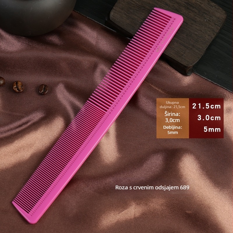 Barber češalj – profesionalni plastični češalj za dugu kosu, Western Gull