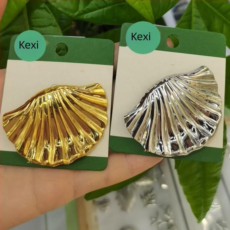 Broš od nehrđajućeg čelika s geometrijskim motivom morske zvijezde, elektroplatiniranje, dekorativni nakit Kuoxi jewelry