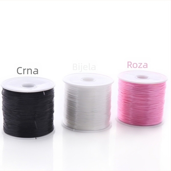 Elastični konac s kristalnim Buddha perlama za DIY nakit