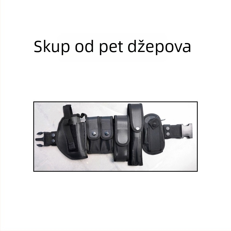 Dječja taktička torbica za pojas – podesiva, višestruka, za sport, 1680D Oxford tkanina, kopča od plastike, debela širina (>4 cm)