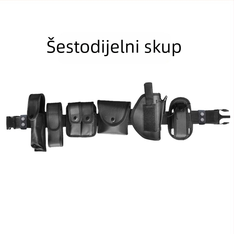 Dječja taktička torbica za pojas – podesiva, višestruka, za sport, 1680D Oxford tkanina, kopča od plastike, debela širina (>4 cm)