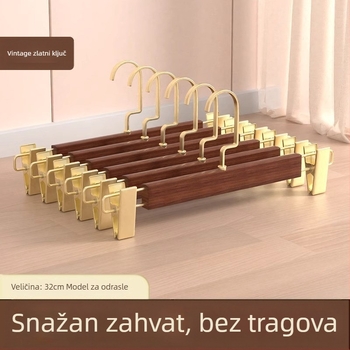 Klip za stalak za hlače | Metal, Model 9740, Moderan minimalistički stil, Ne može se složiti, Kutija: 200 komada