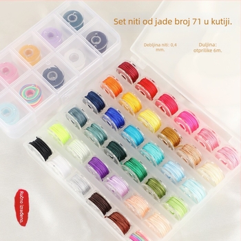 DIY set za izradu nakita od žice – konac, ekološka obrada, bez licenciranih marki, ljeto 2024