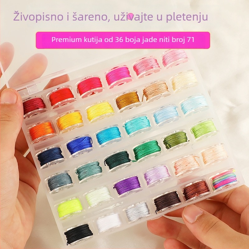 DIY set za izradu nakita od žice – konac, ekološka obrada, bez licenciranih marki, ljeto 2024