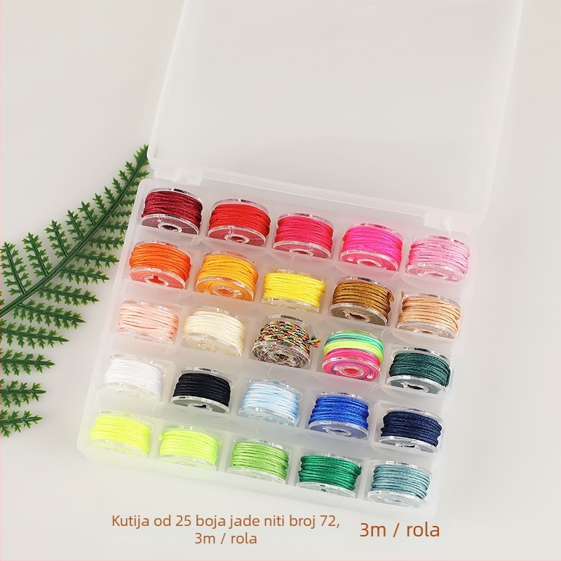 DIY set za izradu nakita od žice – konac, ekološka obrada, bez licenciranih marki, ljeto 2024