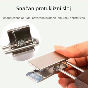 Drveni držač za hlače s klipsama, moderan minimalistički stil, 2-komadno pakiranje, mogućnost prilagodbe, otisak logotipa